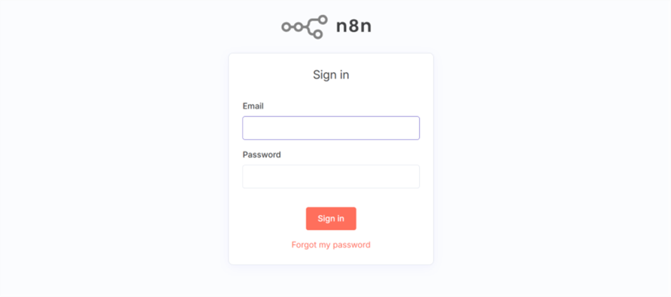 n8n login