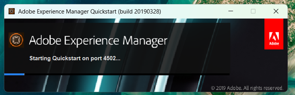 AEM Startin take Load