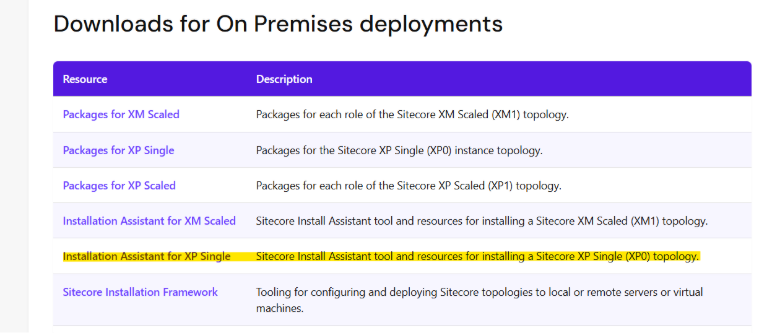 Download from dev site