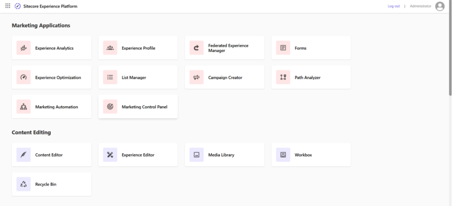 CMS is look like this